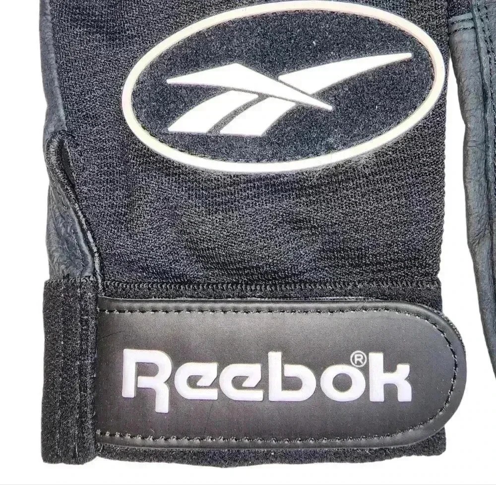 Reebok Outlaw batting gloves black NOS NWT Large - Picture 2 of 5